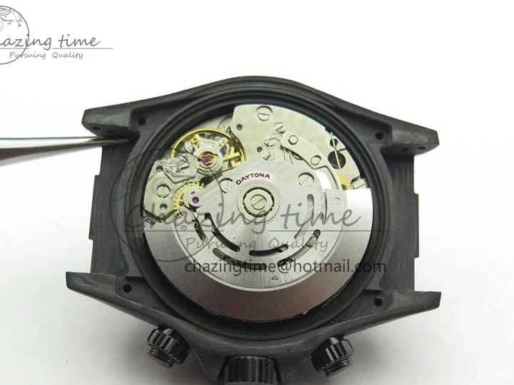 MiroTime 0406 Daytona DIW Carbon OMF Best Edition Blue Paint Dial on Deep Blue Nylon Strap A Tailored 2842